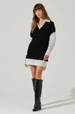 ASTR Ishilly Layered Sweater Dress