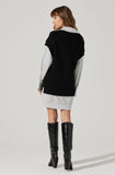 ASTR Ishilly Layered Sweater Dress