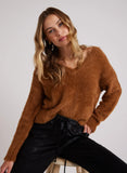 Bella Dahl Slouchy V-Neck Sweater