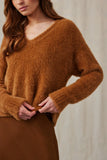 Bella Dahl Slouchy V-Neck Sweater