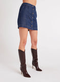 Bella Dahl Button Front Denim Skirt