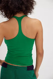 Free People Racerback Tank Green