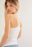 Free People Racerback Tank White