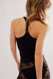 Free People Racerback Tank Black