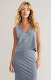 Z Supply Sloane V-Neck Denim Tank