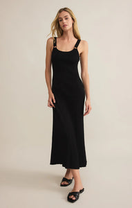 Z Supply Salinas Midi Dress Black