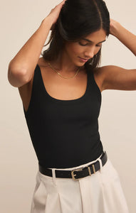 Z Supply Iconic Bodysuit - Black