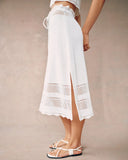 Bella Dahl Crochet Midi Skirt