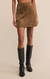 Z Supply Ciera Mini Skirt - Coconut