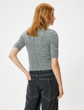 Astrid Pearl Grey Sweater
