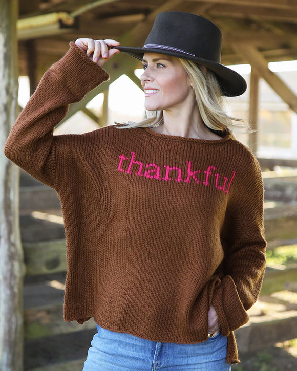 Wooden Ships Thankful Sweater