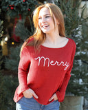 Wooden Ships Merry Crew Sweater