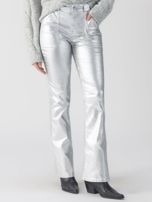 Sanctuary Metallic Hayden Bootcut Pant