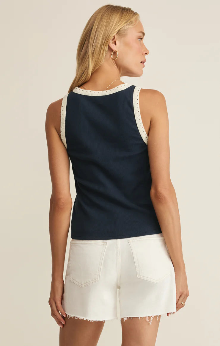 Z Supply Clarke Rib Tank - Eclipse