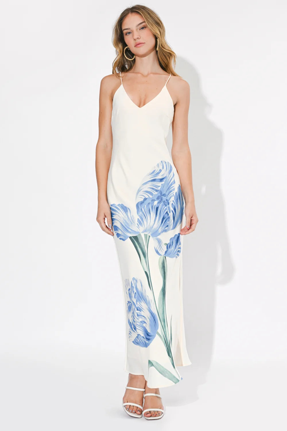 Adelyn Rae Corinne Maxi Slip Dress – Belle Boutique OC