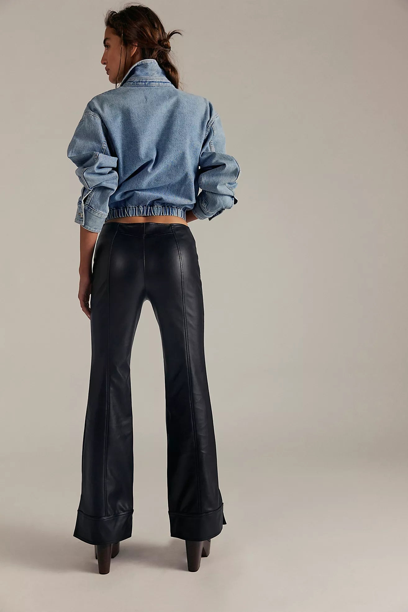 Free People Glow Up Vegan Leather Pant