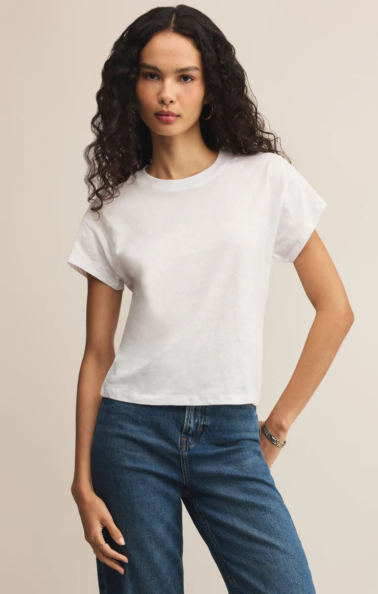 Z Supply Modern Slub Tee - White