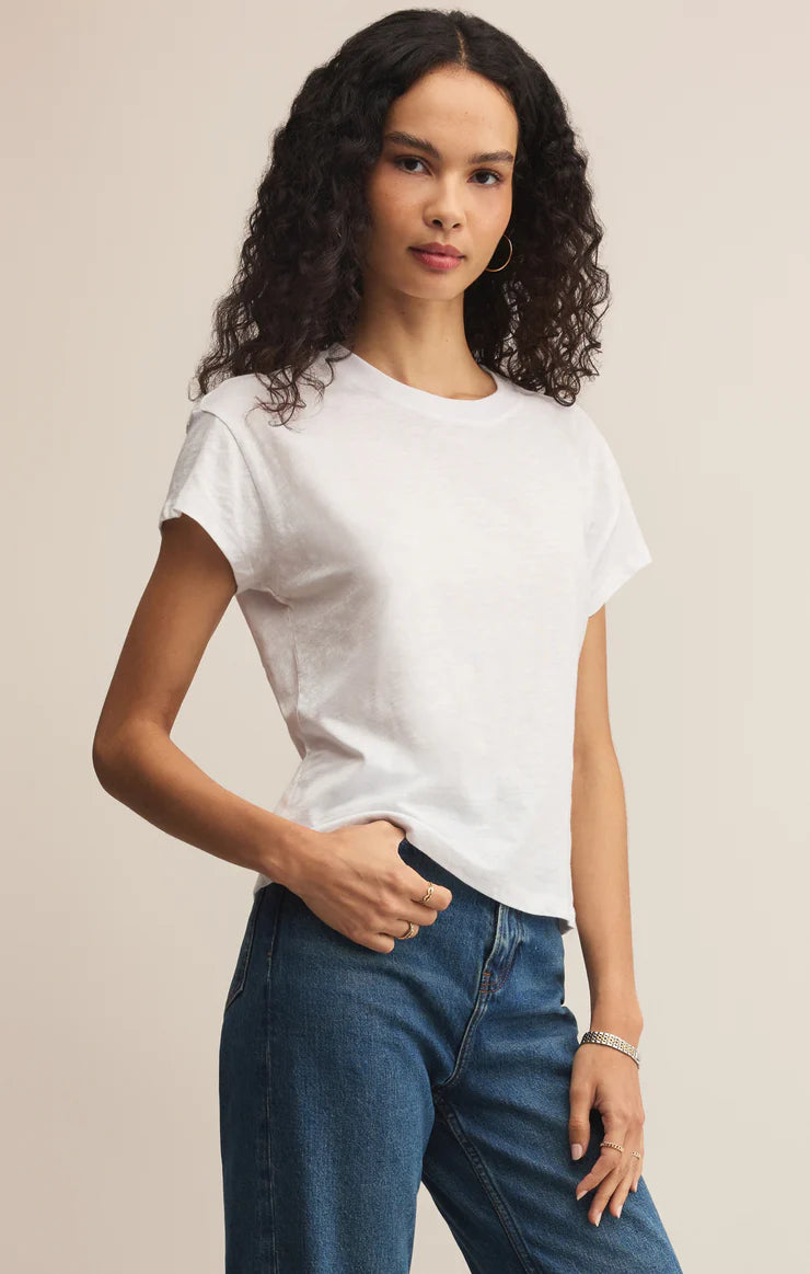 Z Supply Modern Slub Tee - White