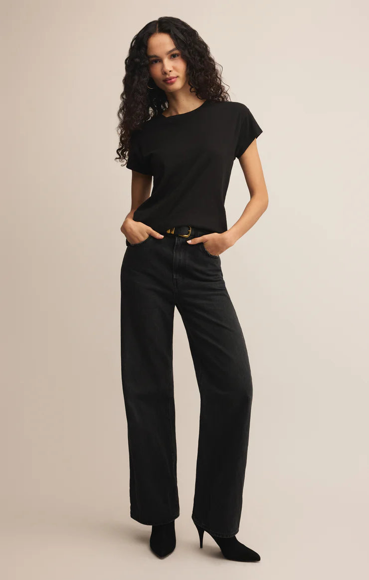 Z Supply Modern Slub Tee - Black