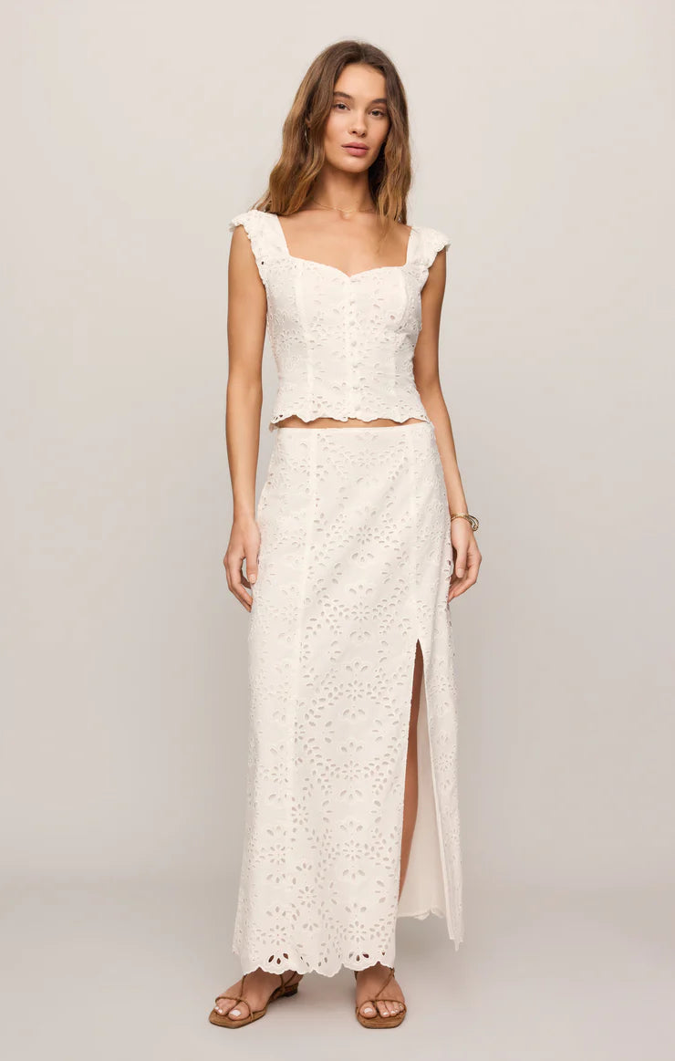 Z Supply Emrie Eyelet Top
