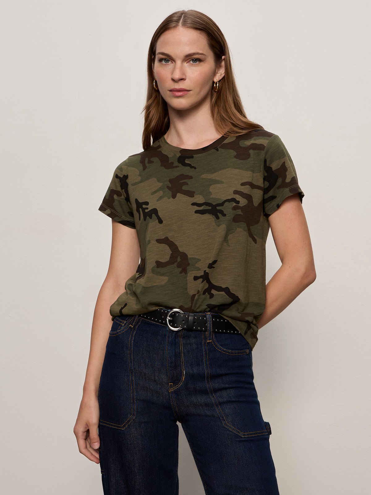 Sanctuary The Perfect Tee - Hiker Camo