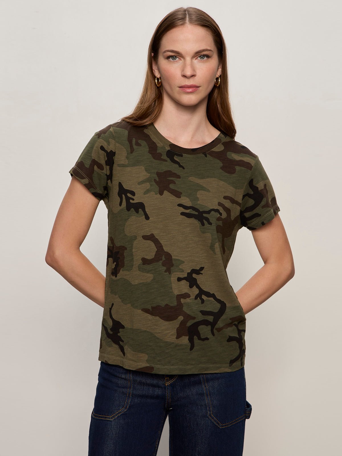Sanctuary The Perfect Tee - Hiker Camo