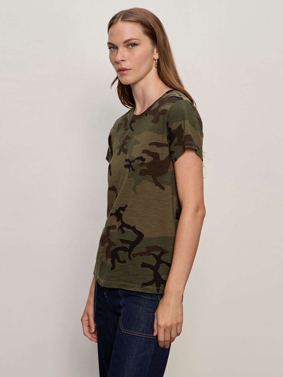 Sanctuary The Perfect Tee - Hiker Camo