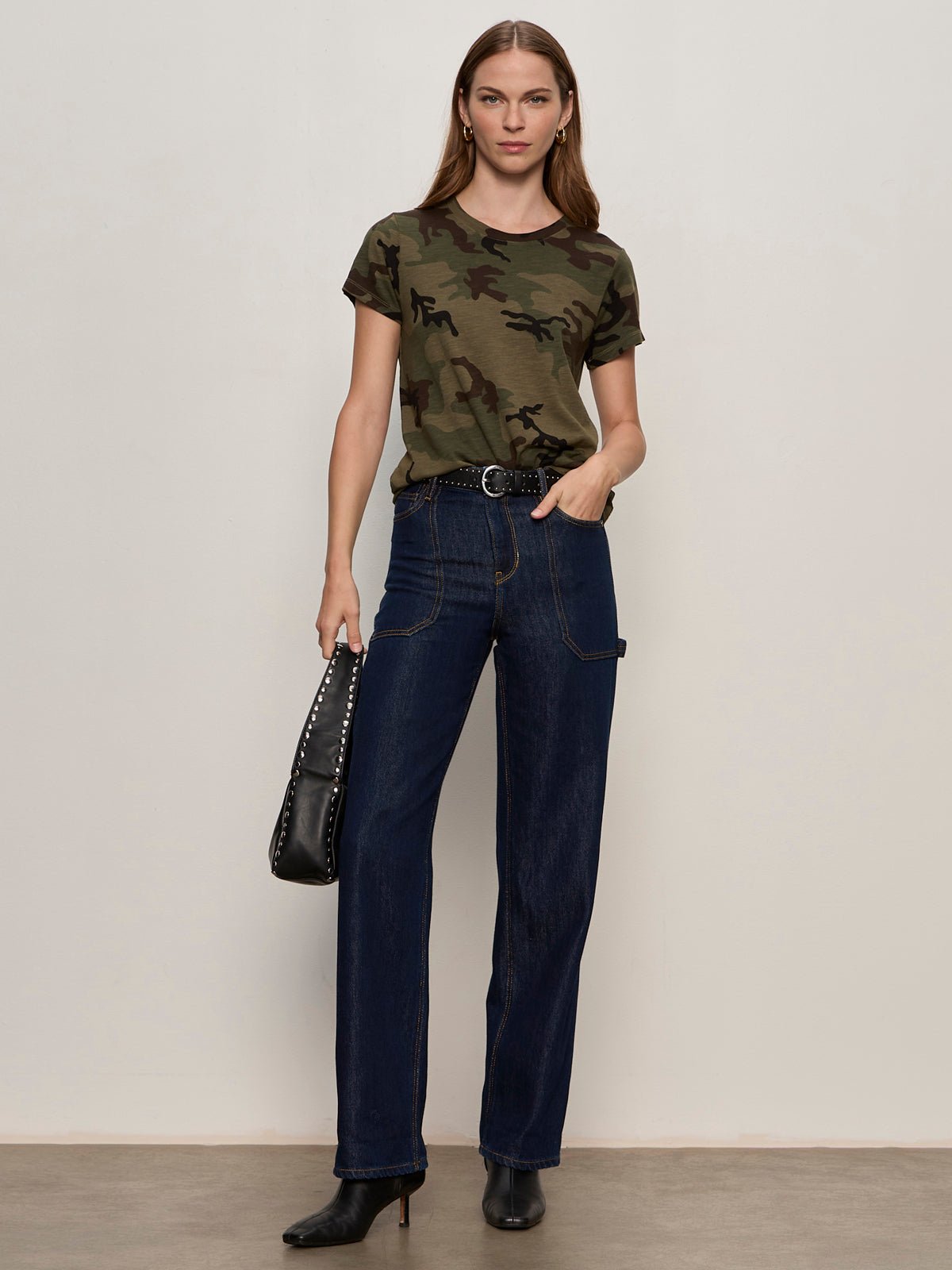 Sanctuary The Perfect Tee - Hiker Camo