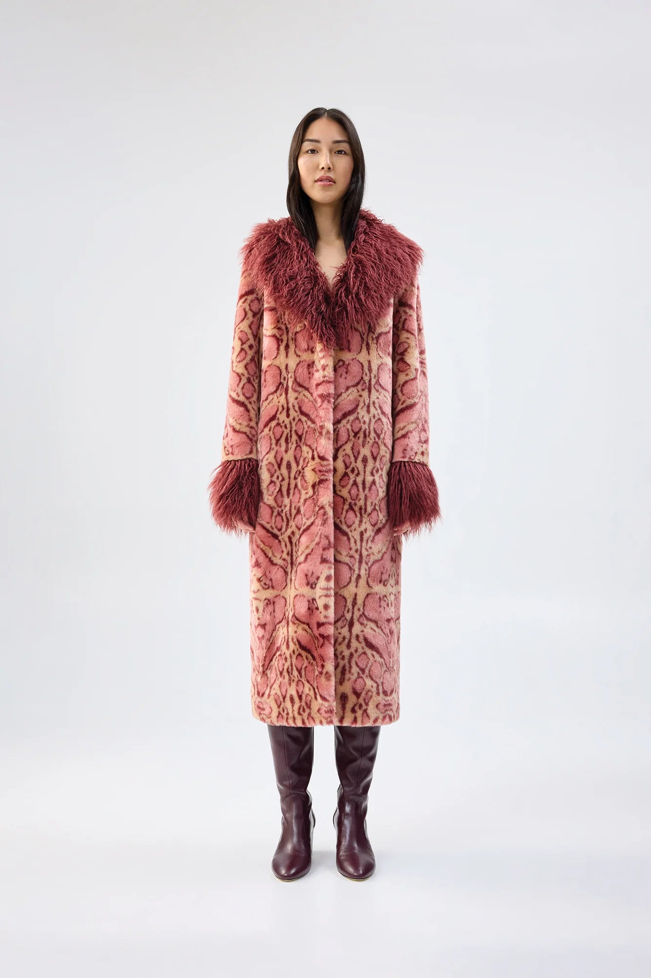 Unreal Fur Cuvée Rose Coat