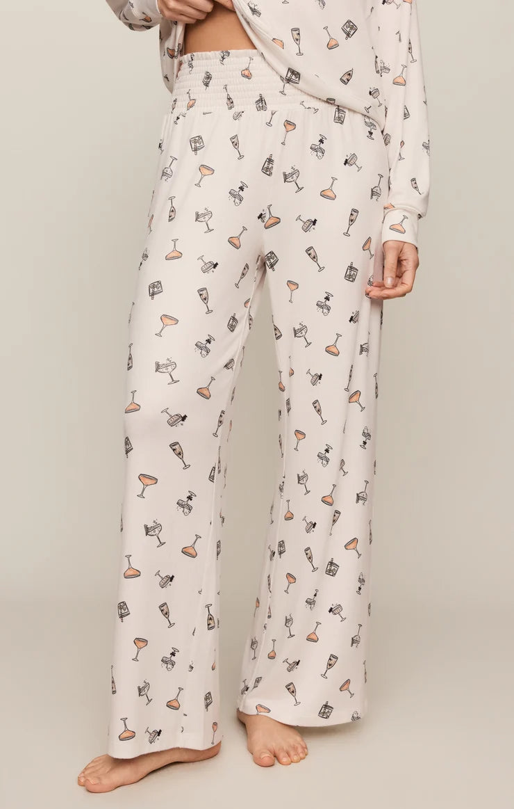 Z Supply Spooky Cocktails PJ Set