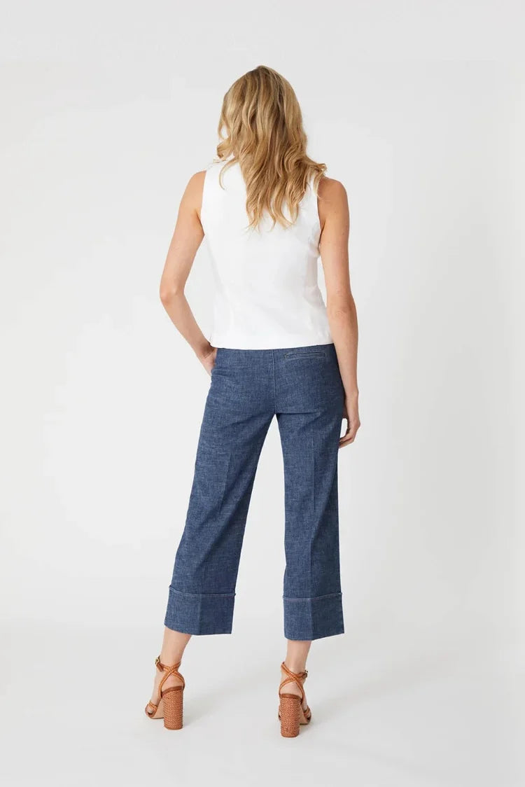 Level 99 Lauren Cropped Trouser