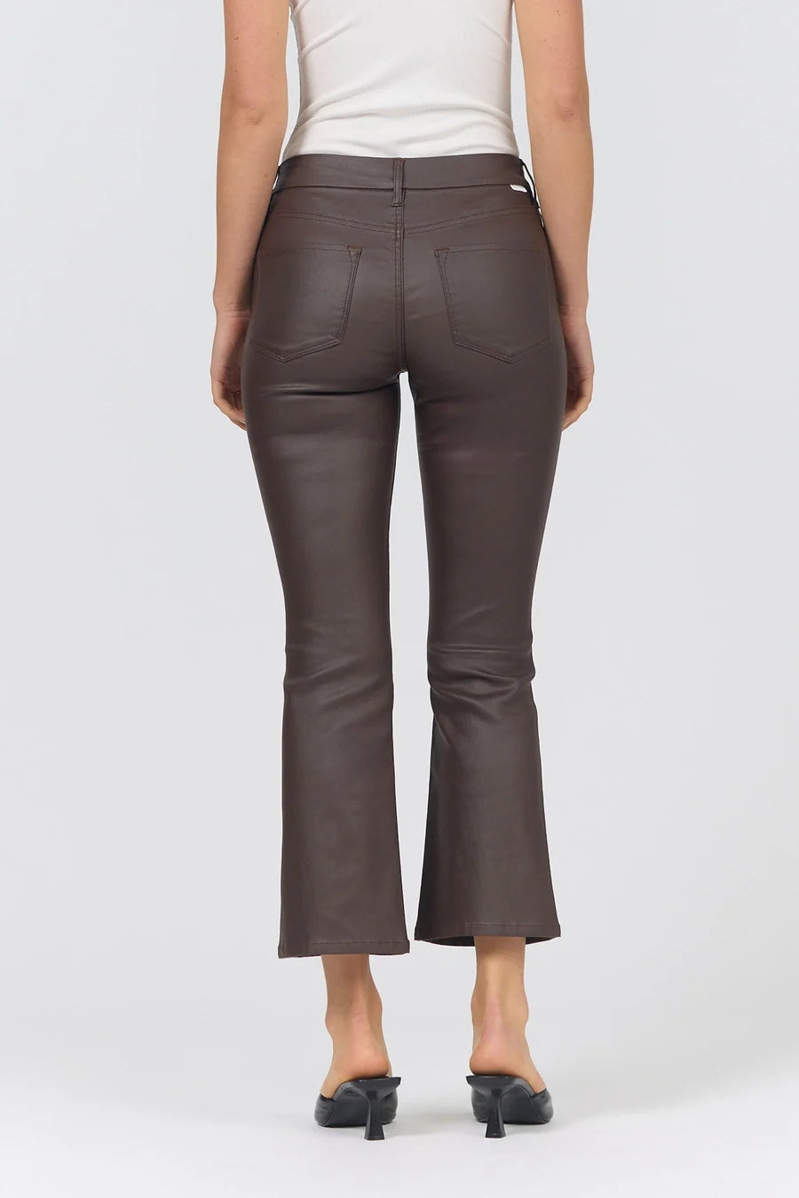 Dear John Jeanne Pleather Flare Pants