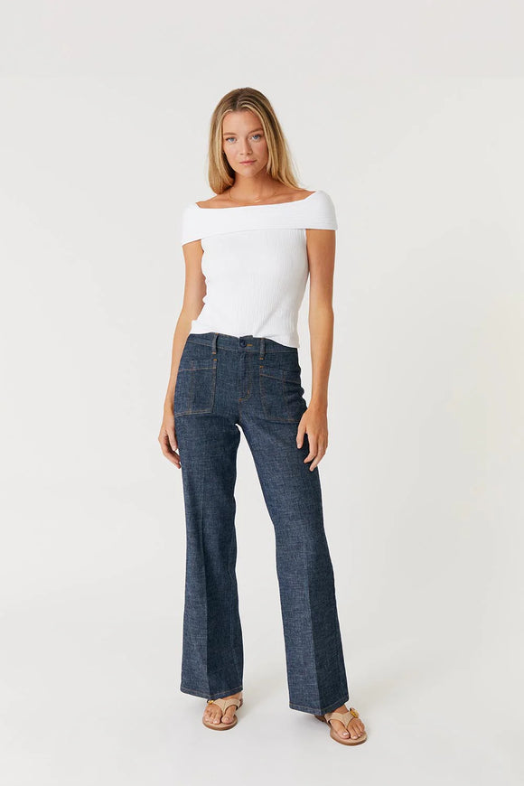 Level 99 Sarah Pant Dark Denim