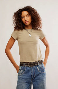 Free People Nova Tee Caiman