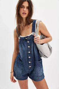 Free People You’ve Got the Love Shortalls