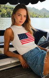 Show Me Your Mumu Milo Flag Tank