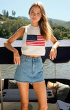 Show Me Your Mumu Milo Flag Tank