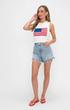 Show Me Your Mumu Milo Flag Tank