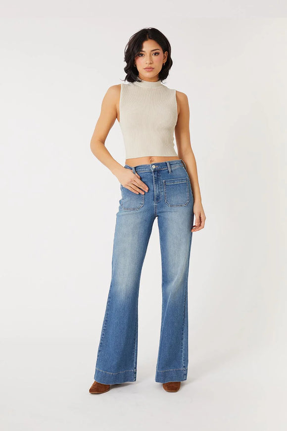 Level 99 Victoria Wide Leg Pant