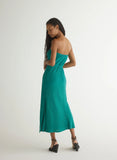 Bella Dahl Strapless Bias Maxi Dress