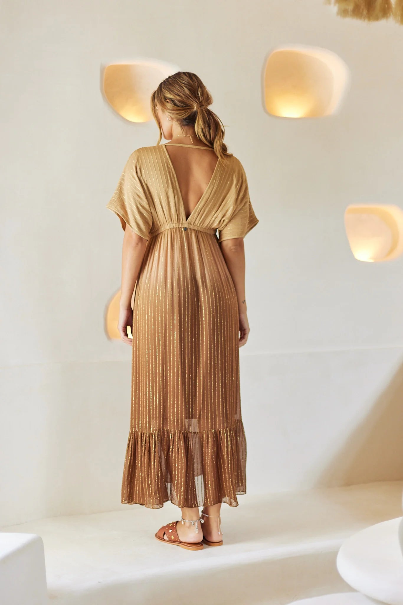 Z&L Mistic Sand Maxi Dress