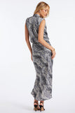 Bishop+Young Bias Cut Slip Python Skirt