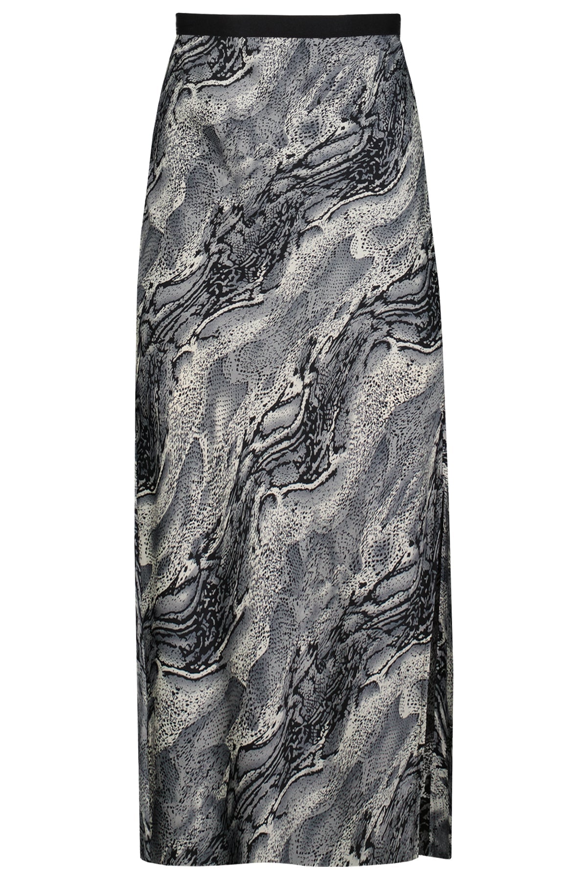 Bishop+Young Bias Cut Slip Python Skirt
