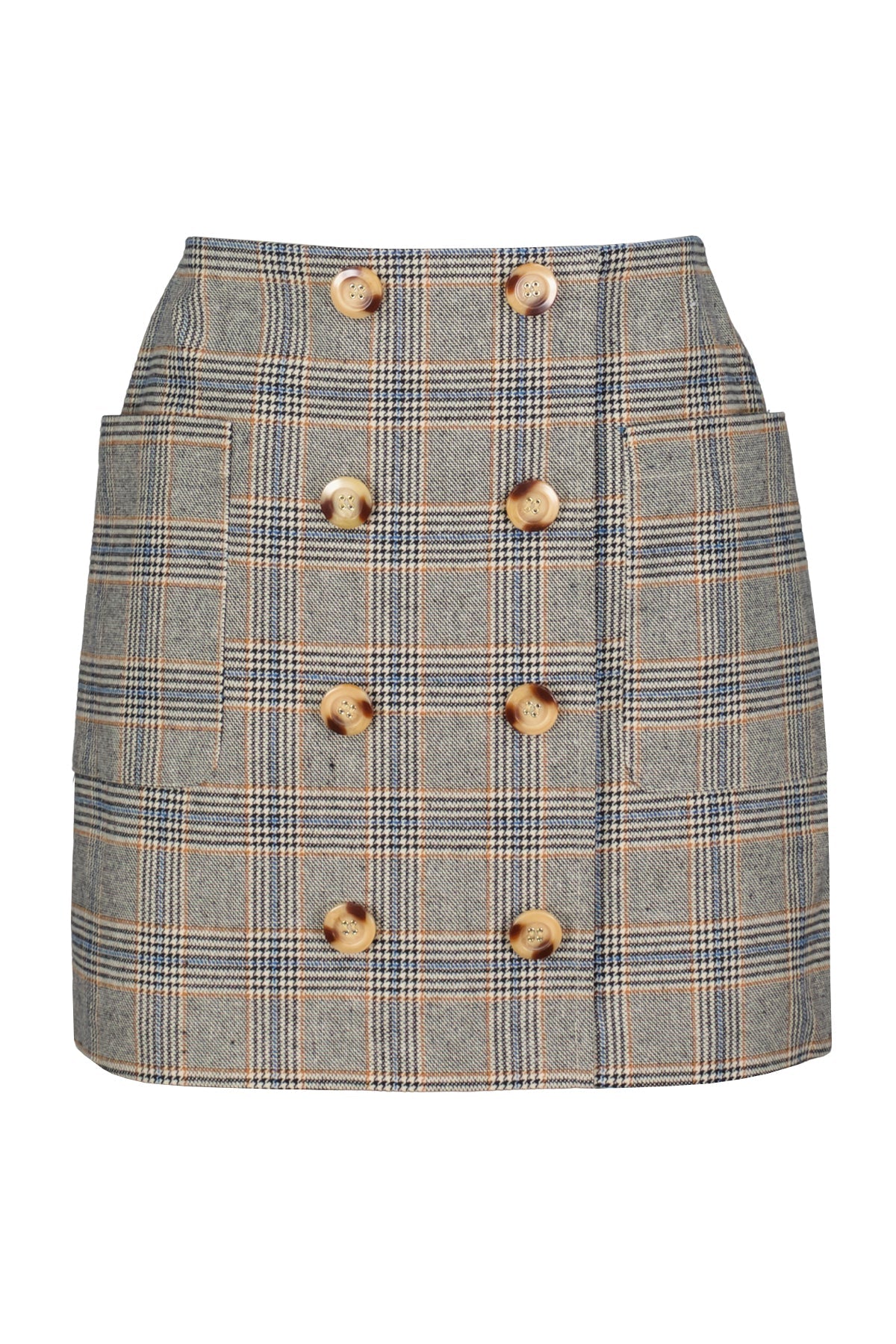 Bishop + Young Sloane Plaid Skirt