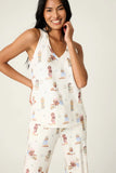 PJ Salvage Ruff On The Range Tank and Shorts PJ Set