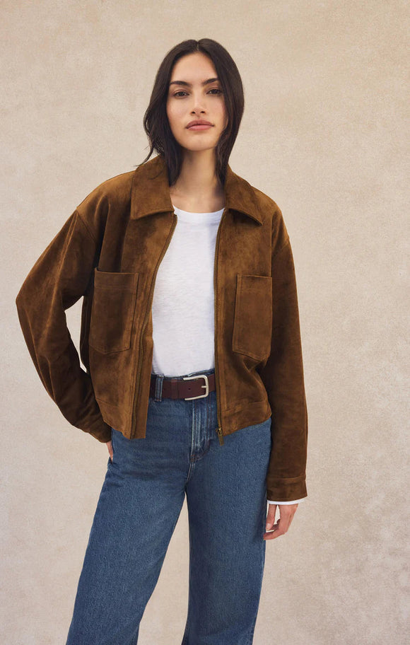Z Supply Heritage Suede Jacket
