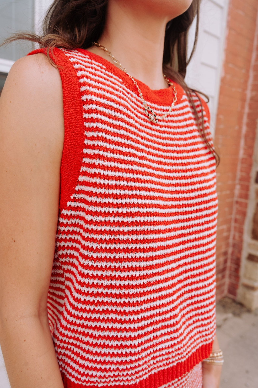 Olivaceous Brooke Knit Top