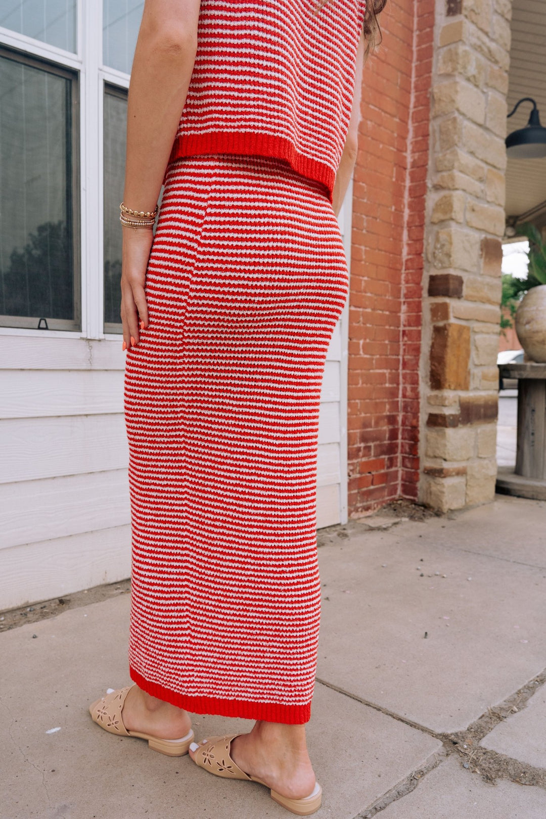 Olivaceous Brooke Knit Skirt