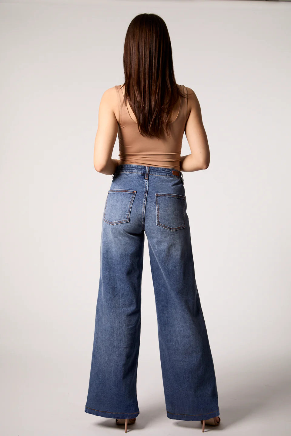 Blue Revival Selena Wide Leg Jeans