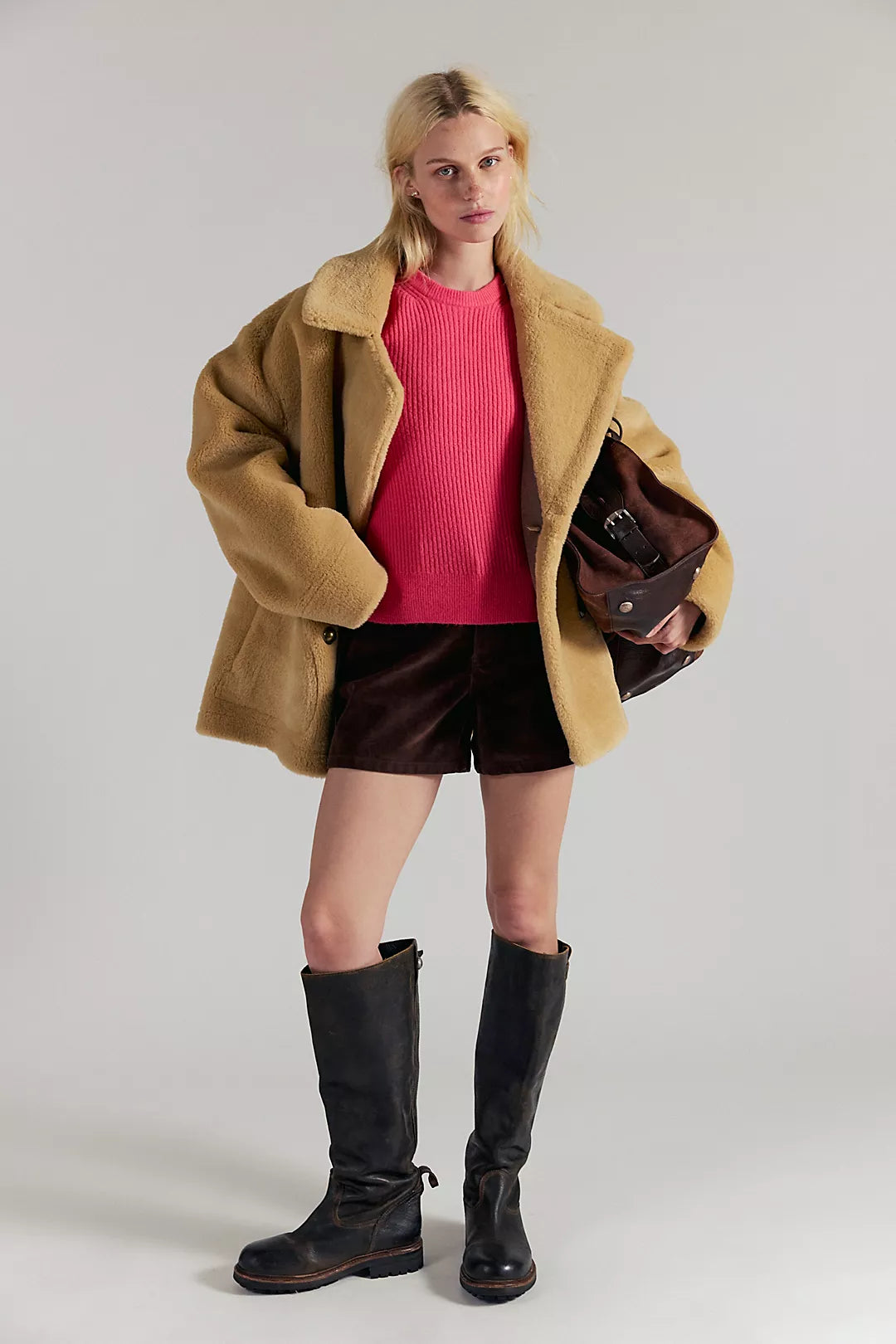 Free People Even After Pullover Sweater - Pink